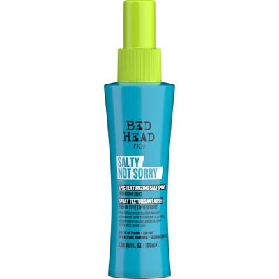 TIGI Bed Head by Salty Not Sorry Sea Salt Spray, Texturizer met zout voor een kappers-rommelige stijl, 100 ml TIGI Bed Head by Salty Not Sorry Sea Salt Spray, Texturizer met zout voor een kappers-rommelige stijl, 100 ml