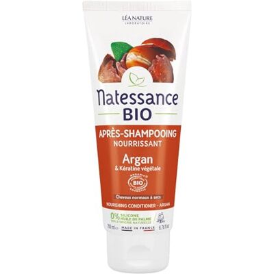 Natessance Après-shampooing nourrissant Argan Bio & Kératine végétale 200ml Natessance Après-shampooing nourrissant Argan Bio & Kératine végétale 200ml