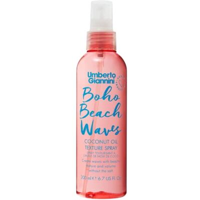 Umberto Giannini Beach Waves Boho Texture Spray zoutvrije spray met kokosolie UV-kleurbeschermingsfilter, 200 ml (1 stuk) Umberto Giannini Beach Waves Boho Texture Spray zoutvrije spray met kokosolie UV-kleurbeschermingsfilter, 200 ml (1 stuk)