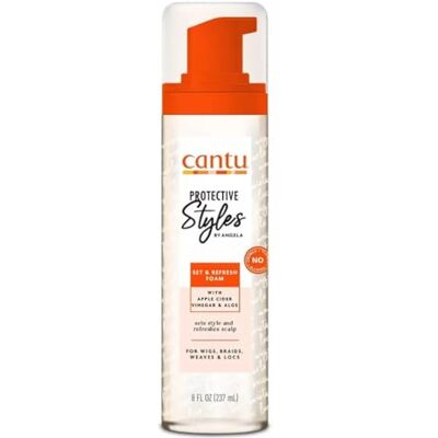 CANTU Protective Styles fixerend en verfrissend schuim, 237 ml CANTU Protective Styles fixerend en verfrissend schuim, 237 ml