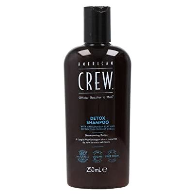 American Crew DETOX SHAMPOO reinigende en exfoliërende detox shampoo, veganistisch, siliconenvrij, 250 ml American Crew DETOX SHAMPOO reinigende en exfoliërende detox shampoo, veganistisch, siliconenvrij, 250 ml