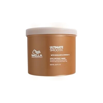 WELLA Professionals ULTIMATE SMOOTH haarmasker (500 ml) Verzorger op basis van squalaan en omega-9 voor droog, dof en krullend haar WELLA Professionals ULTIMATE SMOOTH haarmasker (500 ml) Verzorger op basis van squalaan en omega-9 voor droog, dof en krullend haar