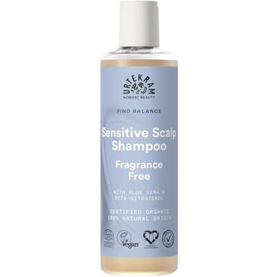 Urtekram Geurvrije shampoo: gecertificeerde biologische veganistische shampoo, geurvrij voor de gevoelige hoofdhuid, aloë vera en glycerine, zachte reiniging en hydratatie, 250 ml (1 stuk) Urtekram Geurvrije shampoo: gecertificeerde biologische veganistische shampoo, geurvrij voor de gevoelige hoofdhuid, aloë vera en glycerine, zachte reiniging en hydratatie, 250 ml (1 stuk)