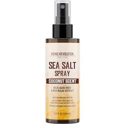 Viking Zeezout spray met kokosnoot – textuur voor haar met Kelp, aloë vera en rode algenextract – voegt volume en textuur toe Viking Zeezout spray met kokosnoot – textuur voor haar met Kelp, aloë vera en rode algenextract – voegt volume en textuur toe