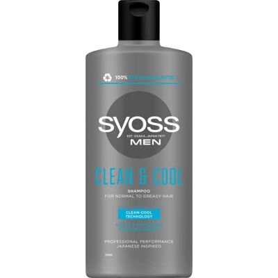 Syoss Men Clean & Cool Homme/Man Shampoo 440 ml Syoss Men Clean & Cool Homme/Man Shampoo 440 ml