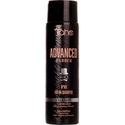 Tahe Advanced Barber Dagelijkse Shampoo voor heren, nr. 101 Fresh Ideaal voor alle haartypes, 300 ml Tahe Advanced Barber Dagelijkse Shampoo voor heren, nr. 101 Fresh Ideaal voor alle haartypes, 300 ml