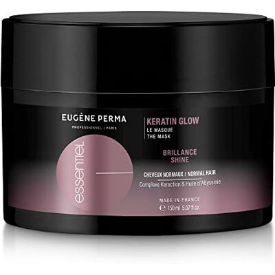 EUGENE PERMA ESSENTIEL Keratine Glow Glansmasker voor alle haartypes, banaan, 150 ml EUGENE PERMA ESSENTIEL Keratine Glow Glansmasker voor alle haartypes, banaan, 150 ml