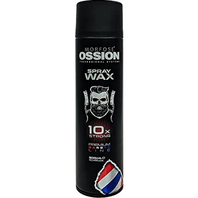 MORFOSE Ossion PBL Strong Haarspray, 10 stuks, 300 ml, extreem sterke grip voor veeleisende kapsels, professionele stylingspray met glans, niet plakkerig en gemakkelijk te wassen MORFOSE Ossion PBL Strong Haarspray, 10 stuks, 300 ml, extreem sterke grip voor veeleisende kapsels, professionele stylingspray met glans, niet plakkerig en gemakkelijk te wassen