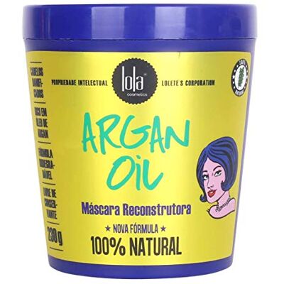 Lola Argan Oil Cosmetics Mask – 230 g Cosmetics Máscara Reconstrutora – Arganolie 230 g Lola Argan Oil Cosmetics Mask – 230 g Cosmetics Máscara Reconstrutora – Arganolie 230 g