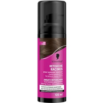 Schwarzkopf Herstel voor witte haarwortels Tijdelijke Haarkleur, kleur, zwart, bedekt wortels en wit haar in 3 seconden, vervaagt bij de eerste shampoo, snel Schwarzkopf Herstel voor witte haarwortels Tijdelijke Haarkleur, kleur, zwart, bedekt wortels en wit haar in 3 seconden, vervaagt bij de eerste shampoo, snel