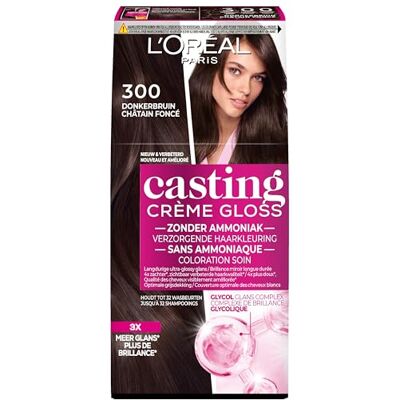 L'Oreal Paris L'Oréal Paris Casting Gloss Crème 300, donkerbruin L'Oreal Paris L'Oréal Paris Casting Gloss Crème 300, donkerbruin