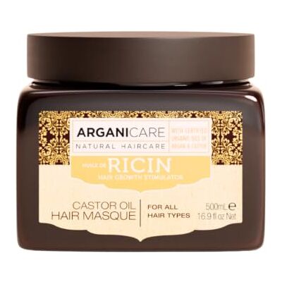 Arganicare Ricinusserie Versterkend masker Ricinus Versterkt en herbouwt de haarvezel Bestrijdt de haarbreuk Hoge hydratatie Alle haartypes 500 ml Arganicare Ricinusserie Versterkend masker Ricinus Versterkt en herbouwt de haarvezel Bestrijdt de haarbreuk Hoge hydratatie Alle haartypes 500 ml