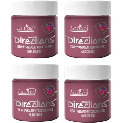 La Riche Directions Haarverf, semi-permanent, pastelroze, 100 ml, 4 stuks La Riche Directions Haarverf, semi-permanent, pastelroze, 100 ml, 4 stuks