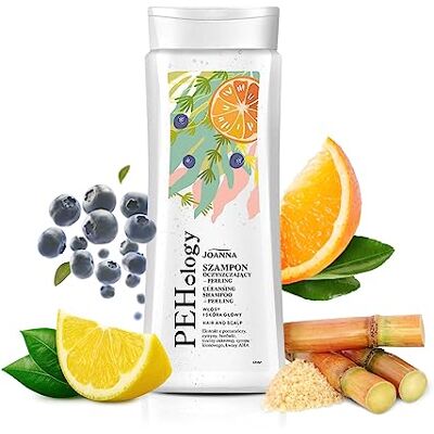 Joanna PEHology Haarverzorgingsshampoo 300 ml dieptereinigende shampoo voor droog haar exfoliërende shampoo voor haar en hoofdhuid Joanna PEHology Haarverzorgingsshampoo 300 ml dieptereinigende shampoo voor droog haar exfoliërende shampoo voor haar en hoofdhuid