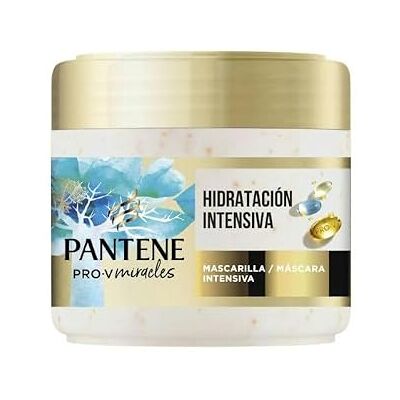 Pantene Pro-V Miracles Intensief, hydraterend en glanzend biotine masker, 300 ml, intensieve behandeling voor droog en beschadigd haar, zachter haar na het eerste gebruik, geschikt voor gebruik Pantene Pro-V Miracles Intensief, hydraterend en glanzend biotine masker, 300 ml, intensieve behandeling voor droog en beschadigd haar, zachter haar na het eerste gebruik, geschikt voor gebruik