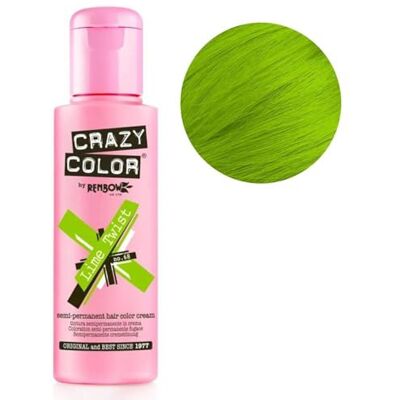 Crazy Color 100 ml Lime Twist Crazy Color 100 ml Lime Twist