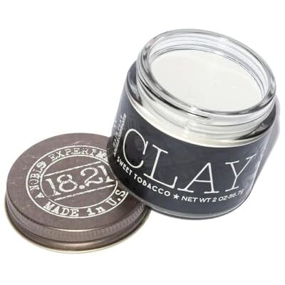 18.21 Man Made Clay Sweet Tobacco for Men 2 oz Clay 18.21 Man Made Clay Sweet Tobacco for Men 2 oz Clay