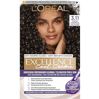 L'Oreal Paris L'Oréal Paris Excellence Crème Donkerbruin 3 Permanente haarkleur L'Oreal Paris L'Oréal Paris Excellence Crème Donkerbruin 3 Permanente haarkleur