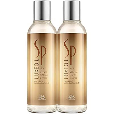 Wella Professionals Wella SP System Professional Care Luxe keratine-olie Protect 2 x 200 ml Wella Professionals Wella SP System Professional Care Luxe keratine-olie Protect 2 x 200 ml