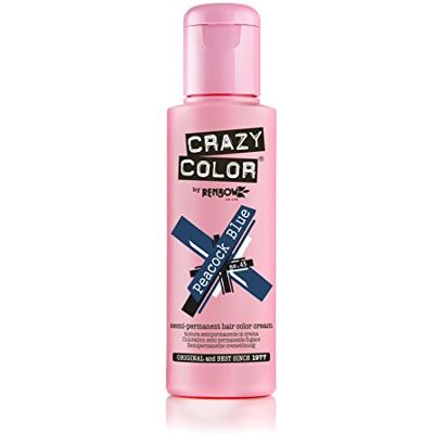 Crazy Color Renbow Crazy Colour Semi-permanente kleurcrème, 100 ml, 4 stuks Crazy Color Renbow Crazy Colour Semi-permanente kleurcrème, 100 ml, 4 stuks