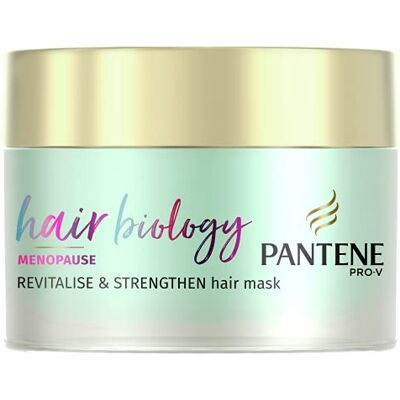 Pantene Hair Biology Haarmasker voor haargroei, behandeling van droog en dunner wordend haar, behandeling van haaruitval voor vrouwen met vitamine B7, 160 ml Pantene Hair Biology Haarmasker voor haargroei, behandeling van droog en dunner wordend haar, behandeling van haaruitval voor vrouwen met vitamine B7, 160 ml