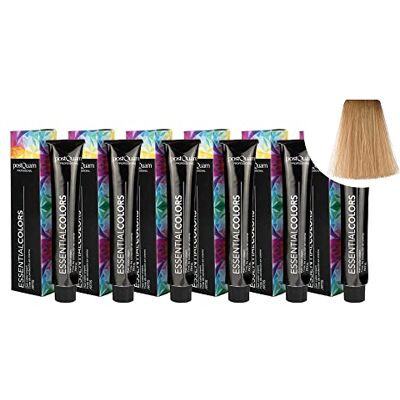 POSTQUAM Professionele haarverf met hoge dekking, 6 stuks, permanente kleuring, 100% dekking van wit haar, garandeert een gelijkmatige en duurzame natuurlijke kleur, meer dan POSTQUAM Professionele haarverf met hoge dekking, 6 stuks, permanente kleuring, 100% dekking van wit haar, garandeert een gelijkmatige en duurzame natuurlijke kleur, meer dan