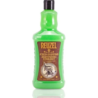 REUZEL Scrub Shampoo voor alle haartypes, reinigt haren en hoofdhuid, 1000 ml REUZEL Scrub Shampoo voor alle haartypes, reinigt haren en hoofdhuid, 1000 ml