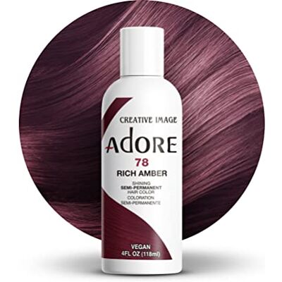 Adore Expressieve haarverf voor gebruikers die de kleur nieuw leven inblazen om de kleur met expressieve tint nieuw leven in te blazen Adore Expressieve haarverf voor gebruikers die de kleur nieuw leven inblazen om de kleur met expressieve tint nieuw leven in te blazen