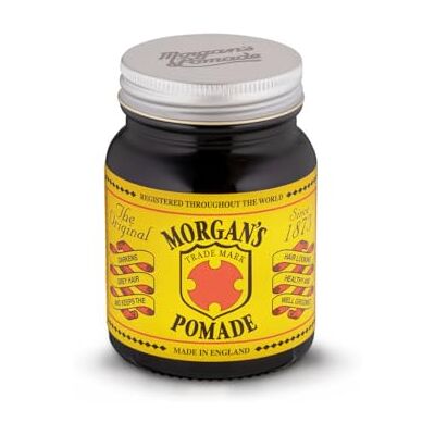 Morgans Morgan's Pomade Verduisterende pomade voor haar, verduistert geleidelijk het grijze haar en geeft glans aan droog haar, helpt kroezen met vitamine E, 100 g Morgans Morgan's Pomade Verduisterende pomade voor haar, verduistert geleidelijk het grijze haar en geeft glans aan droog haar, helpt kroezen met vitamine E, 100 g