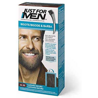 Just for men Jfm Bigote-Barba Castaño Oscuro, 15 ml Just for men Jfm Bigote-Barba Castaño Oscuro, 15 ml