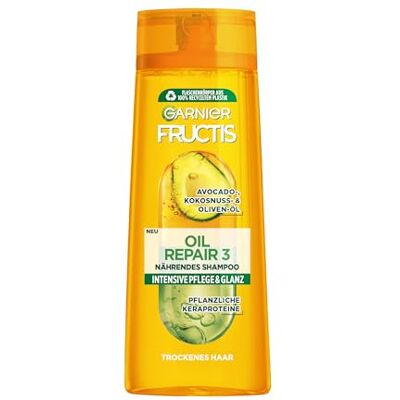 Garnier Oil Repair 3 Fructis shampoo voor droog en beschadigd haar, 6 x 250 ml Garnier Oil Repair 3 Fructis shampoo voor droog en beschadigd haar, 6 x 250 ml