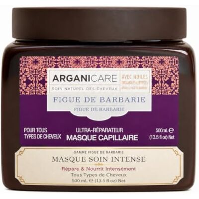 Arganicare Cactusvijg-serie magnificient masker cactusvijg hydrateert en versterkt intensief glanseffect hoge bescherming alle haartypes 500 ml Arganicare Cactusvijg-serie magnificient masker cactusvijg hydrateert en versterkt intensief glanseffect hoge bescherming alle haartypes 500 ml