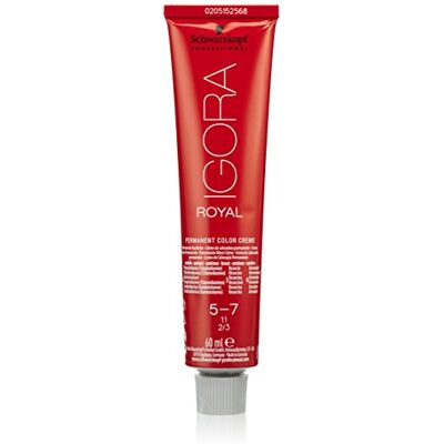 Schwarzkopf Igora Royal 5-7 Lichtbruin Koper Extra 60 ml Schwarzkopf Igora Royal 5-7 Lichtbruin Koper Extra 60 ml