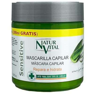 NaturVital Mascarilla Repara E Hydrata Sensitive 500 ml NaturVital Mascarilla Repara E Hydrata Sensitive 500 ml