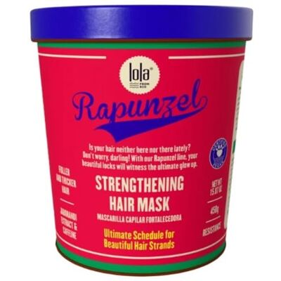 Lola From Rio – Rapunzel – verstevigend haarmasker voor haargroeisimulatie, vermindert haaruitval, herstelt glans, voor alle haartypes 15,87 ml Lola From Rio – Rapunzel – verstevigend haarmasker voor haargroeisimulatie, vermindert haaruitval, herstelt glans, voor alle haartypes 15,87 ml
