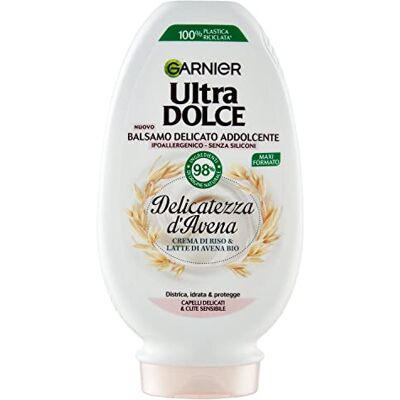 Garnier Ultra Dolce Rice Milk and Oat Hair Conditioner, 250 ml Garnier Ultra Dolce Rice Milk and Oat Hair Conditioner, 250 ml