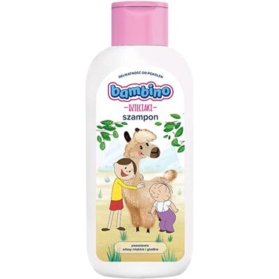 Bambino _Dzieciaki szampon do w³osów dla dzieci Bolek i Lolek 400ml Bambino _Dzieciaki szampon do w³osów dla dzieci Bolek i Lolek 400ml