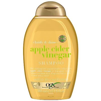 OGX Verhelderende shampoo met appelciderazijn voor vet en vet haar, 385 ml OGX Verhelderende shampoo met appelciderazijn voor vet en vet haar, 385 ml