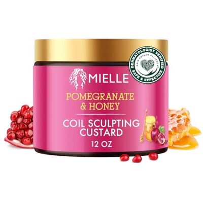 Mielle Organics Granaatappel en honing spiraal snijcrème type 4 340 g Mielle Organics Granaatappel en honing spiraal snijcrème type 4 340 g