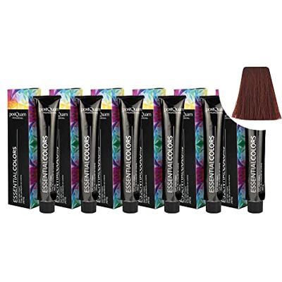 POSTQUAM Professionele haarverf met hoge dekking, 6 stuks, permanente kleuring, 100% dekking van wit haar, garandeert een gelijkmatige en duurzame natuurlijke kleur, meer dan POSTQUAM Professionele haarverf met hoge dekking, 6 stuks, permanente kleuring, 100% dekking van wit haar, garandeert een gelijkmatige en duurzame natuurlijke kleur, meer dan