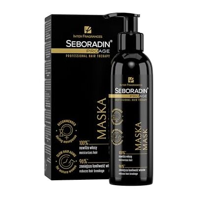 SEBORADIN Anti-aging Haarmasker, Rijp Haar, Vrouwen, 200 ml SEBORADIN Anti-aging Haarmasker, Rijp Haar, Vrouwen, 200 ml