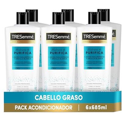 TRESemmé Intensieve hydraterende conditioner voor droog of beschadigd haar, 685 ml x 6 TRESemmé Intensieve hydraterende conditioner voor droog of beschadigd haar, 685 ml x 6