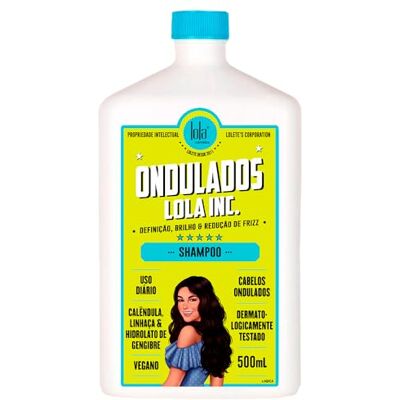Lola Cosmetics Inc Golvende Shampoo 500 ml Unisex Reiniging en definitie voor golvend haar Lola Cosmetics Inc Golvende Shampoo 500 ml Unisex Reiniging en definitie voor golvend haar