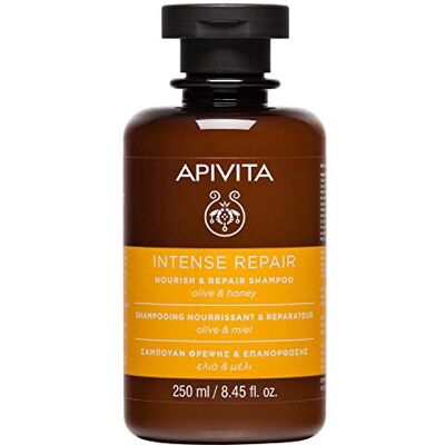 Apivita Voedende en herstellende shampoo olijf en honing, 250 ml Apivita Voedende en herstellende shampoo olijf en honing, 250 ml