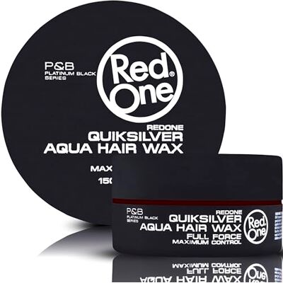 Redone Aqua Wax Grey 150 ml Styling-wax met stevige grip Ultra Hold haargel voor dames en heren aalbessengeur maximale controle Redone Aqua Wax Grey 150 ml Styling-wax met stevige grip Ultra Hold haargel voor dames en heren aalbessengeur maximale controle