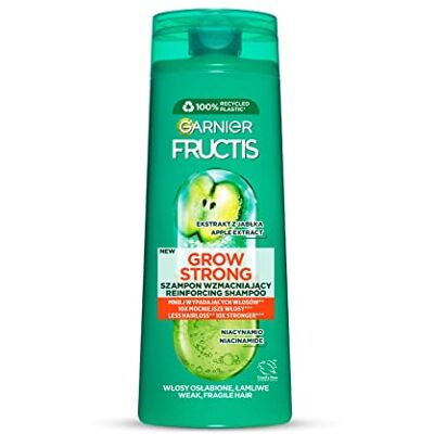 Garnier versterkende shampoo voor haar op zoek naar volume en zachtheid voor het reinigen en verdichten met uitgebalanceerde formule Garnier versterkende shampoo voor haar op zoek naar volume en zachtheid voor het reinigen en verdichten met uitgebalanceerde formule
