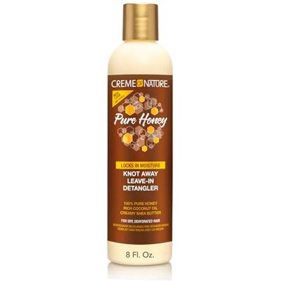 Creme of Nature Pure Honey Ontwarrende verzorging met kokosnoot, sheaboter en honing, instant ontwarren van krullend, kroezig en pluizig haar, sulfaatvrij, zonder uitspoelen, fles (236,5 ml) Creme of Nature Pure Honey Ontwarrende verzorging met kokosnoot, sheaboter en honing, instant ontwarren van krullend, kroezig en pluizig haar, sulfaatvrij, zonder uitspoelen, fles (236,5 ml)