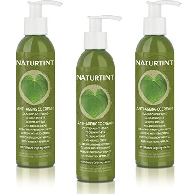 Naturtint CC Anti-aging crème haarmasker zonder uitspoelen. Droog en beschadigd haar. Reparatie, hydratatie, kracht en volume. 96% natuurlijke ingrediënten. Curly Methode. 200 x 3 ml Naturtint CC Anti-aging crème haarmasker zonder uitspoelen. Droog en beschadigd haar. Reparatie, hydratatie, kracht en volume. 96% natuurlijke ingrediënten. Curly Methode. 200 x 3 ml