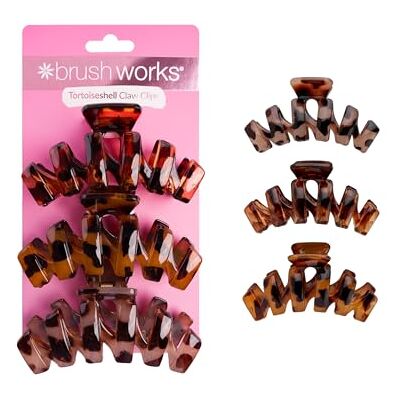 Brushworks Set van 3 klauwklemmen voor schildpadden Brushworks Set van 3 klauwklemmen voor schildpadden
