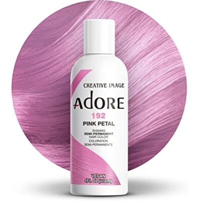 Adore Semi-permanente haarverf Kleur Pink Petal 192 Adore Semi-permanente haarverf Kleur Pink Petal 192